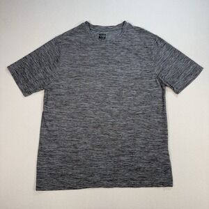 Leg3nd T-Shirt‎ Men's M Heathered Gray Soft Stretch Crew Neck Tee